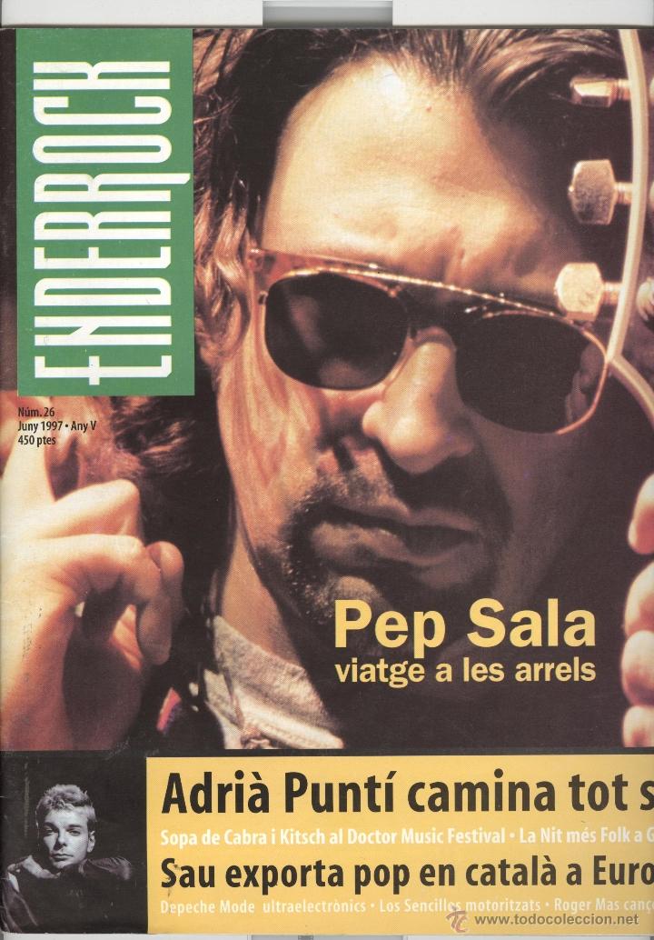Magazines de musique: enderock n&ordm;26 juny 1997. pep sala. adria punti