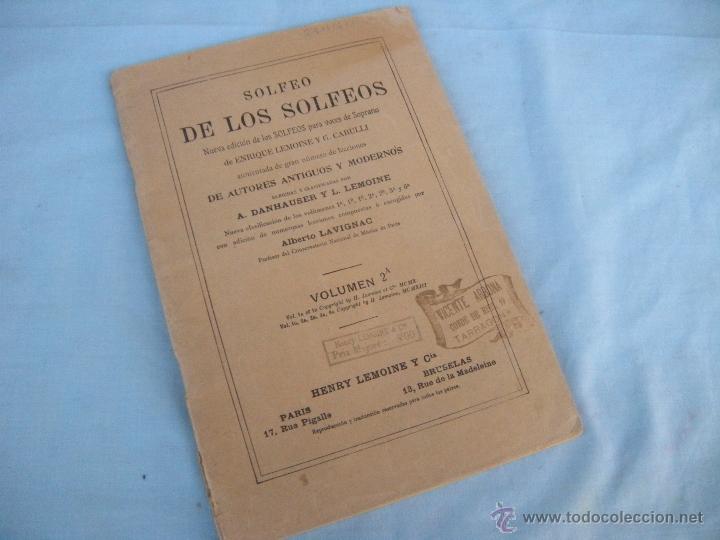 Revistas de m&uacute;sica: SOLFEO DE LOS SOLFEOS - Foto 1