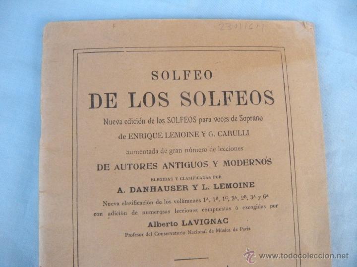 Revistas de m&uacute;sica: SOLFEO DE LOS SOLFEOS - Foto 5