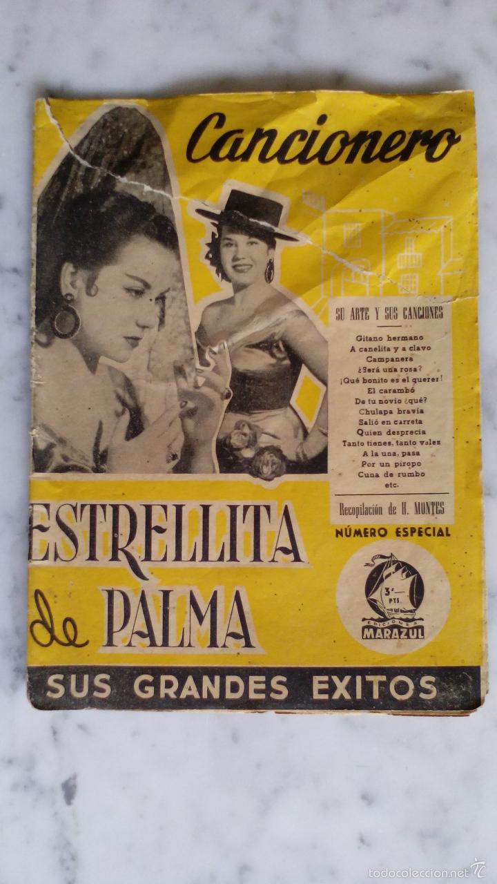 Magazines de musique: ANTIGUO CANCIONERO DE ESTRELLITA DE PALMA,NUMERO ESPECIAL.SU ARTE Y SUS CANCIONES.EDICIONES MARAZUL