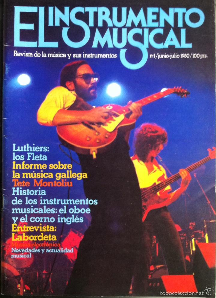 Magazines de musique: El Instrumento Musical n&ordm; 1, 1980