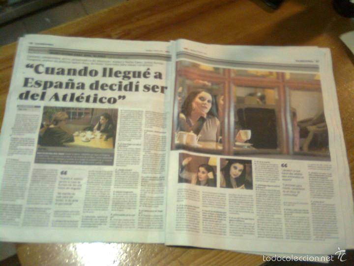 Revistas de m&uacute;sica: diario marca - 14 Febrero 2016- Alaska - Insolita entrevista de 2 p&aacute;ginas - diario completo