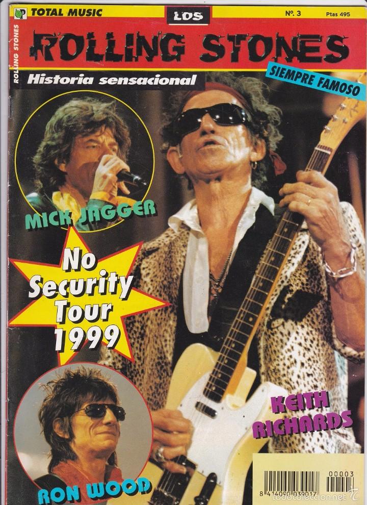 Revistas de m&uacute;sica: Los Rolling Stones / Historia Sensacional - Total Music N&ordm;3 - Revista de 1999