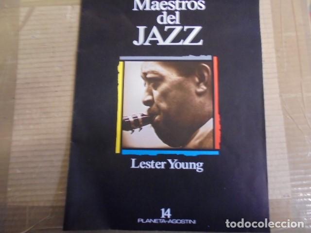 Magazines de musique: FASCICULO N&ordm; 14 MAESTROS DEL JAZZ PLANETA / LESTER YOUNG - SIN USAR, IMPECABLE