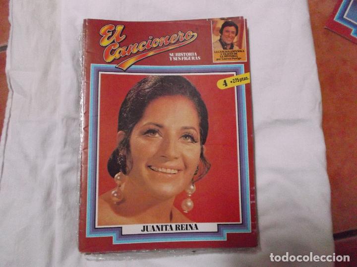 Revistas de m&uacute;sica: EL CANCIONERO, SU HISTORIA Y SUS FIGURAS N&ordm; 4 JUANITA REINA. POR LAUREN POSTIGO.1980