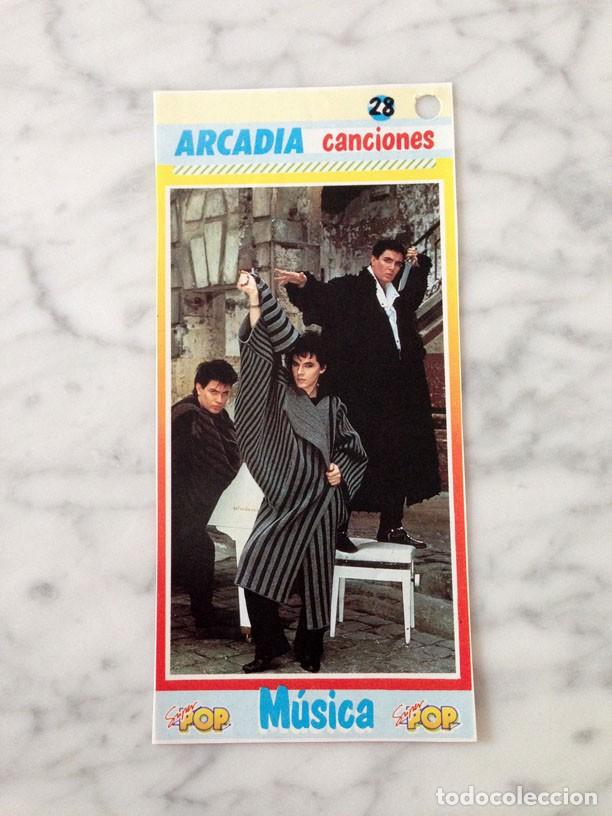 Revistas de m&uacute;sica: SUPER POP - FICHA - ARCADIA