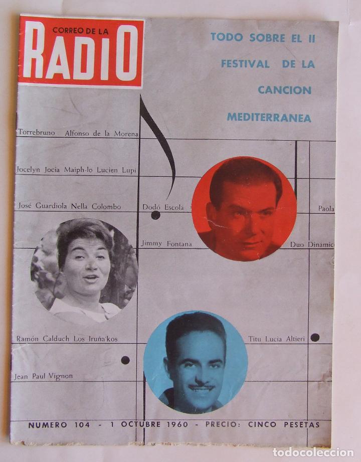 Revistas de m&uacute;sica: REVISTA EL CORREO DE LA RADIO N&ordm; 104 OCTUBRE 1960
