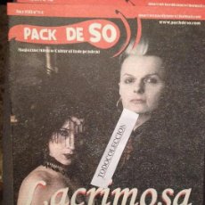 Revistas de música: PACK DE SO 84 : SONORA, LACRIMOSA, PAIS-HIPNOTIK, QUIQUE GONZALEZ, I SEE A DARKNESS. Lote 68396717
