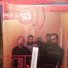 Revistas de música: PACK DE SO 62 JUL-AGO 2004 KANNON,AVANTGARDE,BOIKOT,COILBROX,REBROT,MIQUEL GIL,ALBERT FIBLA. Lote 68398273