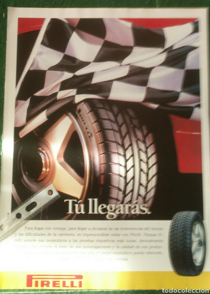 Musikzeitschriften: Publicidad neum&aacute;ticos Pirelli a&ntilde;os 90