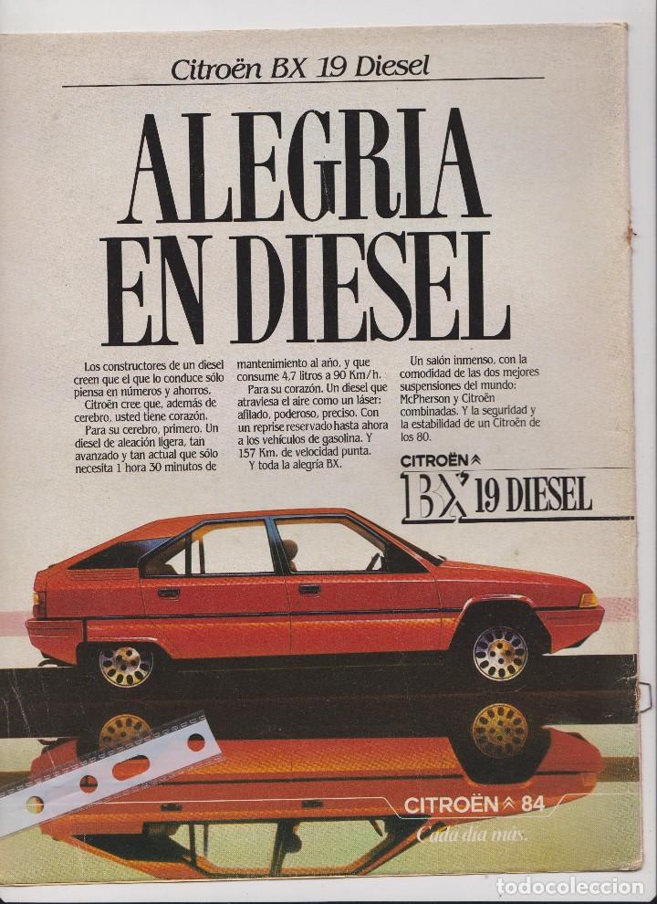 Musikzeitschriften: Publicidad Automovil citroen bx de 1983
