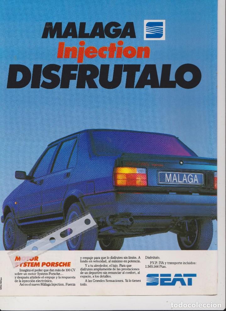 Musikzeitschriften: publicidad automovil seat malaga