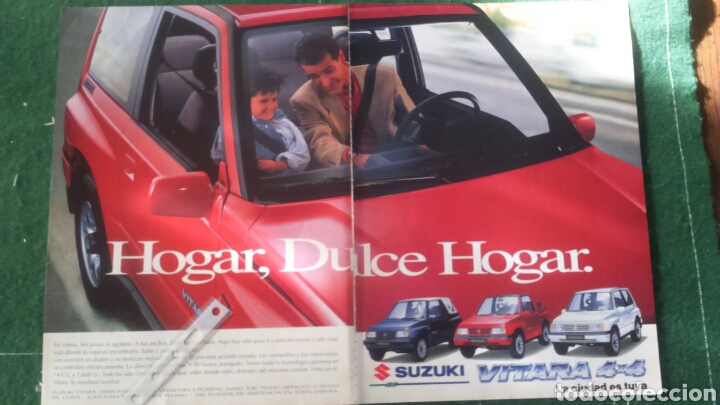 Revistas de m&uacute;sica: Publicidad automovil Todoterreno Suzuki Vitara