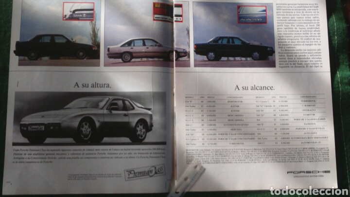 Revistas de m&uacute;sica: Publicidad automovil Porsche