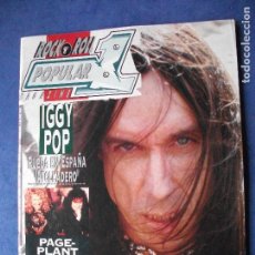 Revistas de música: POPULAR 1. IGGY POP EN PORTADA Nº 254 - DICIEMBRE 94 PDELUXE. Lote 69529837