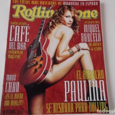 Revistas de música: REVISTA ROLLING STONE Nº 21 - PAULINA RUBIO / MANU CHAO / MIQUEL BARCELO. Lote 69691293