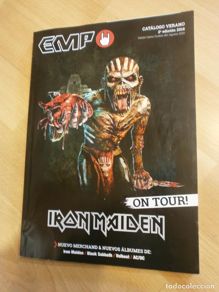 Revistas de m&uacute;sica: EMP. CAT&Aacute;LOGO VERANO 2&ordf; EDICI&Oacute;N 2016. PORTADA IRON MAIDEN