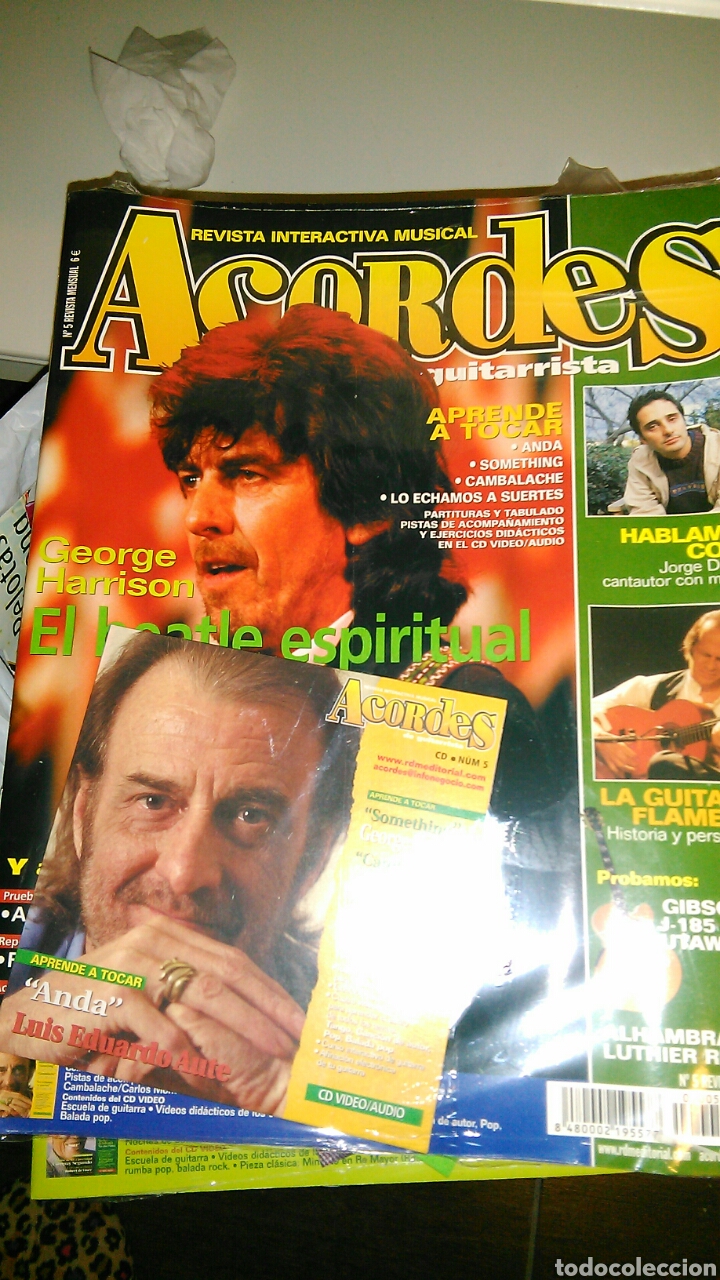 revista acordes + cd num.5.precintada - Comprar Revistas antiguas de  música, manuales y cursos en todocoleccion - 70117390