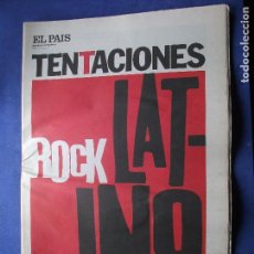 Revistas de música: EL PAIS - TENTACIONES ROCK LATINO AHORA EN PORTADA Nº 213 - 21 DE NOVIEMBRE 1997 PDELUXE. Lote 70244949