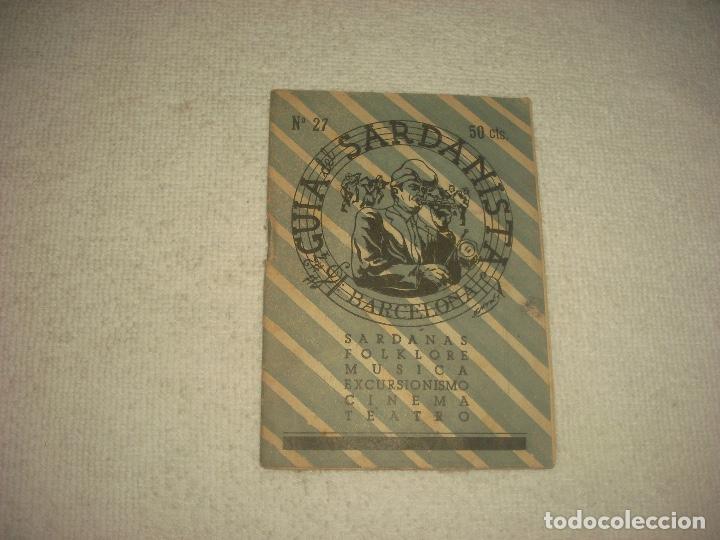 Magazines de musique: GUIA DEL SARDANISTA N&deg; 27 . 1955