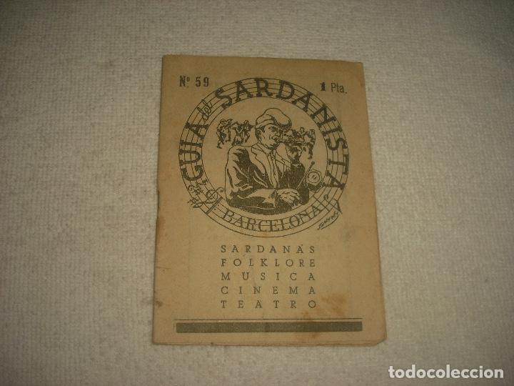 Magazines de musique: GUIA DEL SARDANISTA N&deg; 59 . 1955