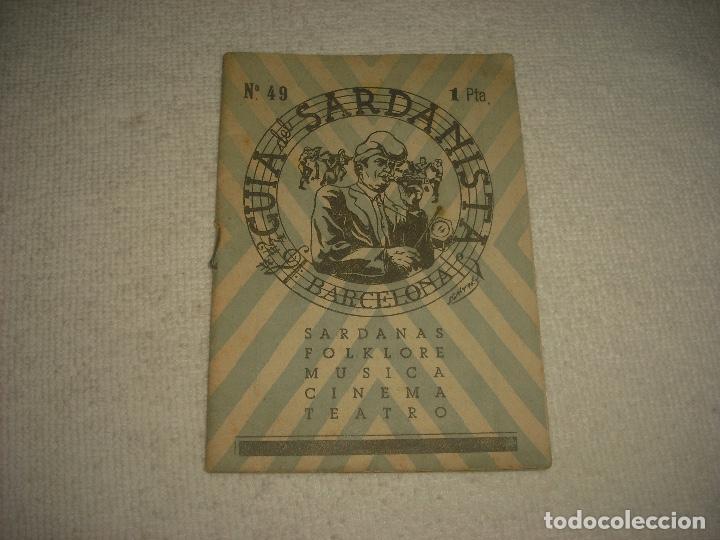 Music magazines: GUIA DEL SARDANISTA N&deg; 49 . 1955