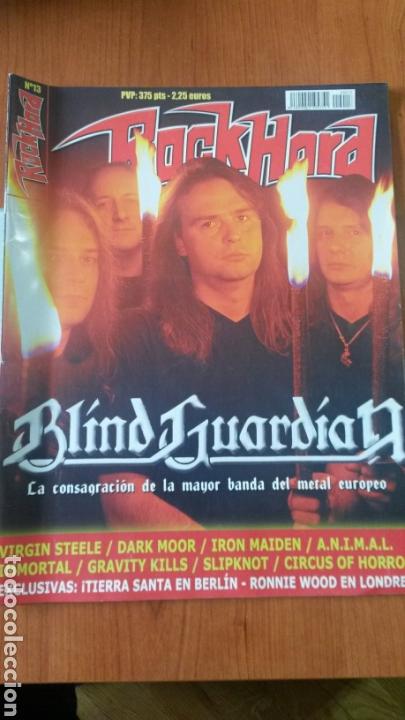 Magazines de musique: Revista RockHard. N&deg;13. Rock Hard Febrero 2002. Blind Guardian