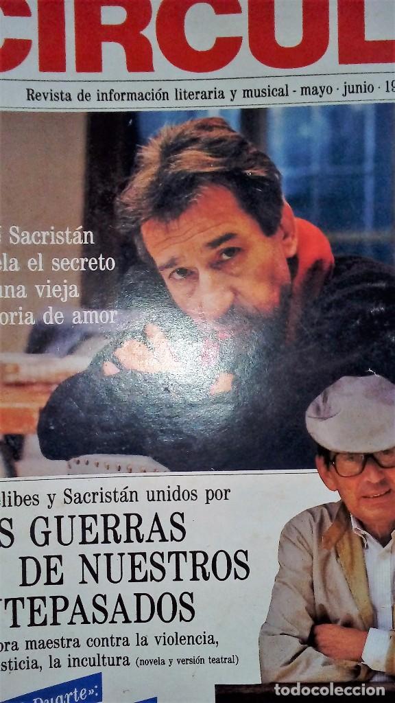 Music magazines: C&Iacute;RCULO Revista de Informaci&oacute;n literaria y musical (mayo-junio 1991). Ver fotograf&iacute;as