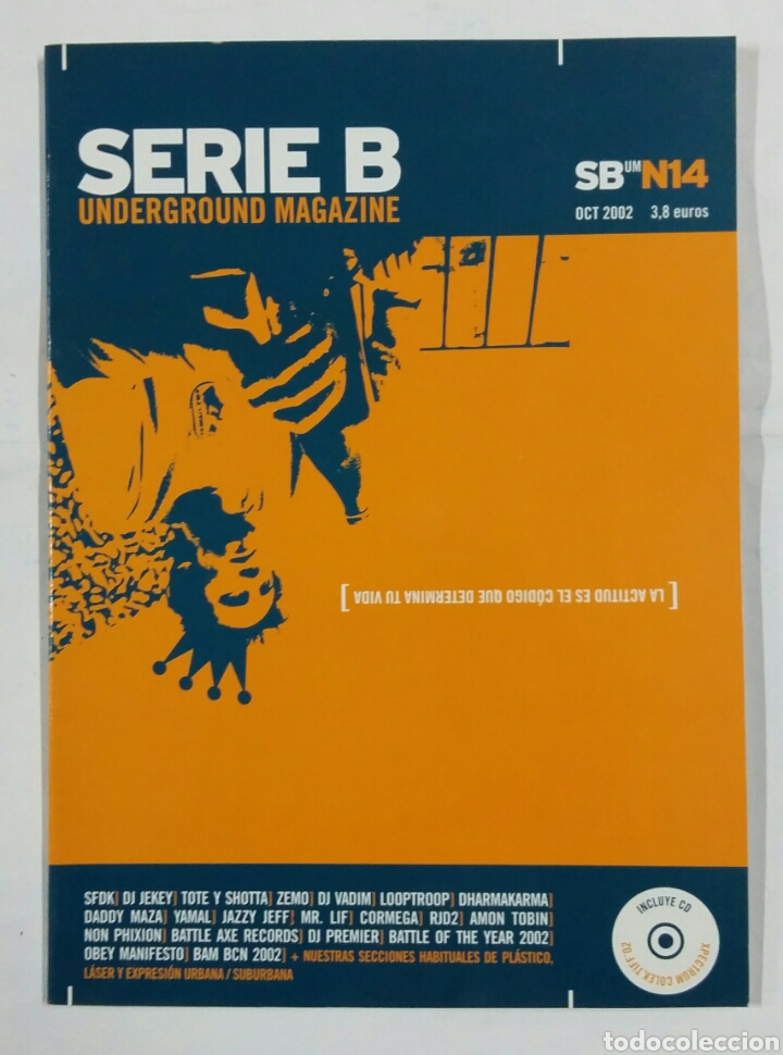 Musikzeitschriften: Revista serie b - hip hop magazine -n&ordm; 14 - tdkr30