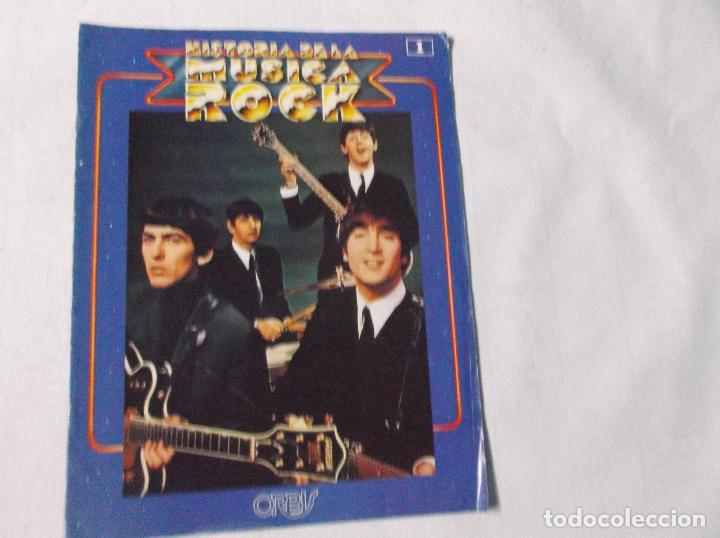 Magazines de musique: fasciculo historia de la musica rock n&ordm; 1, de orbis, the beatles, 16 paginas