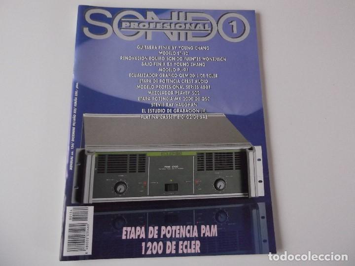 Magazines de musique: SONIDO 1 PROFESIONAL N&ordm; 134 Diciembre 1990
