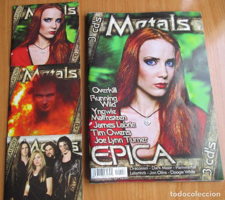 Magazines de musique: METALS NUMERO 3 - INCLUYE 3 CDS - 80 PAGINAS - 2005