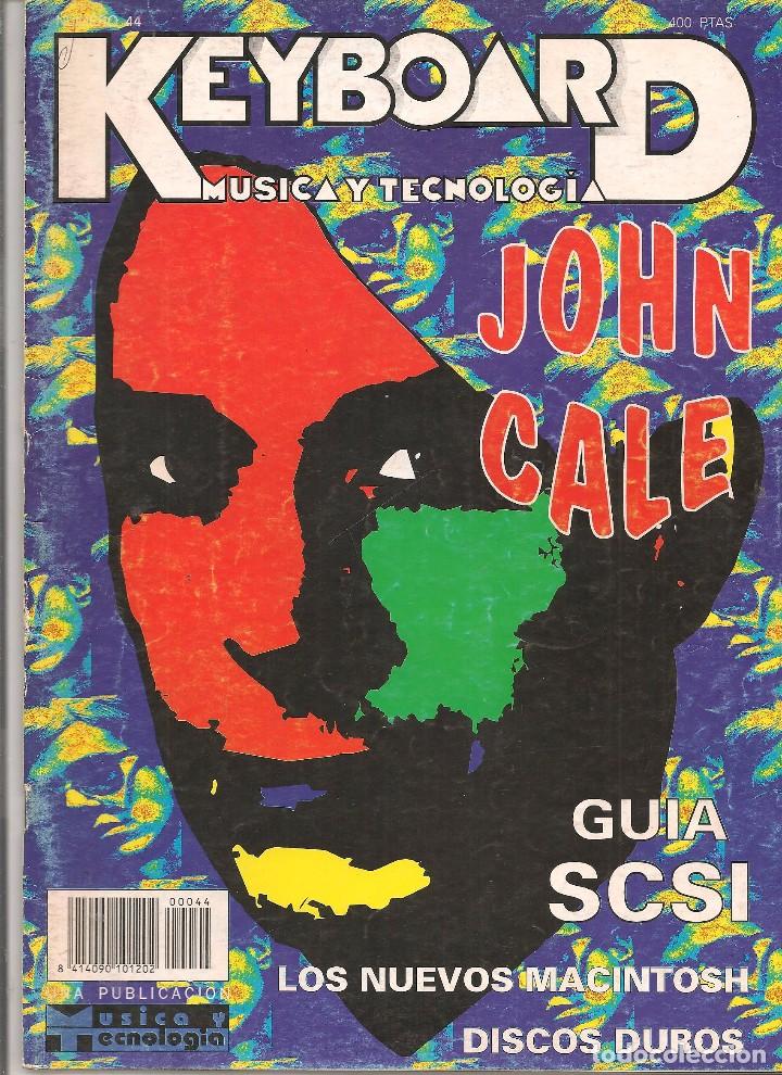 Music magazines: REVISTA. KEYBOARD. M&Uacute;SICA Y TECNOLOG&Iacute;A. N&ordm; 44. (P/B75)