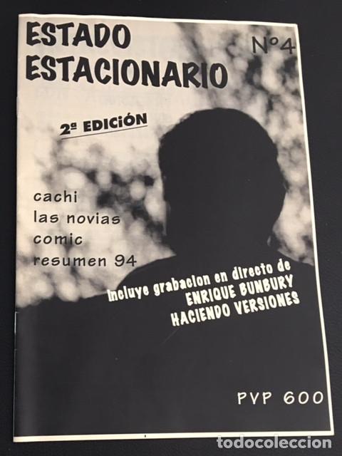 Magazines de musique: revista fanzine estado estacionario n&ordm; 4 bumbury