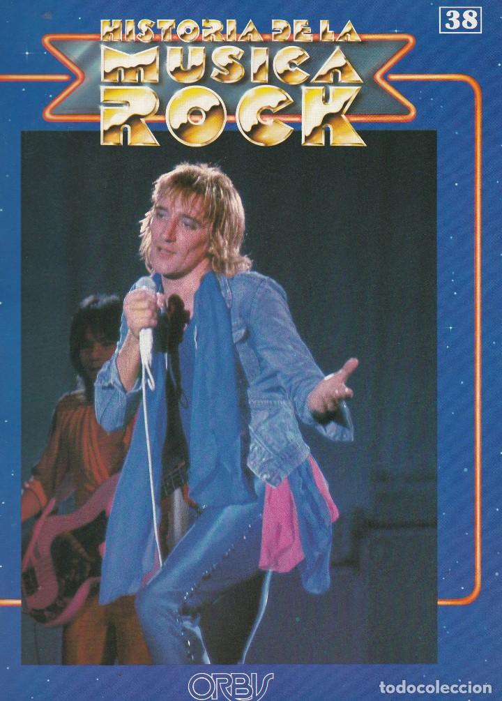 Music magazines: HISTORIA DE LA M&Uacute;SICA ROCK. FASC&Iacute;CULO N&ordm; 38. ORBIS 1981(COMO NUEVO)