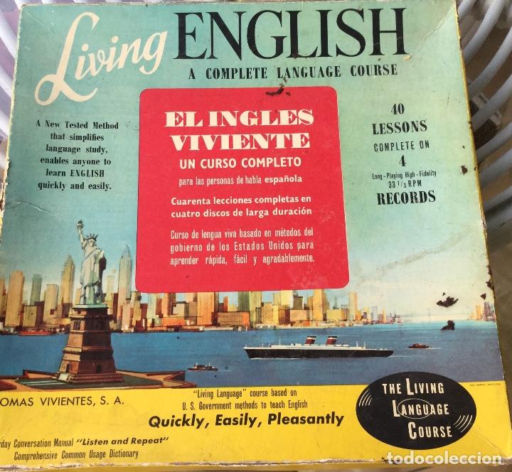 Magazines de musique: Curso de ingles en discos de vinilo, curiosa antiguedad de los a&ntilde;os sesenta.