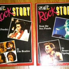 Revistas de música: ROCK STORY 1 Y 3 (IDIOMA INGLÉS) DE LA REVISTA SPEAK UP, EDICIONES FORUM EN BARCELONA S/F