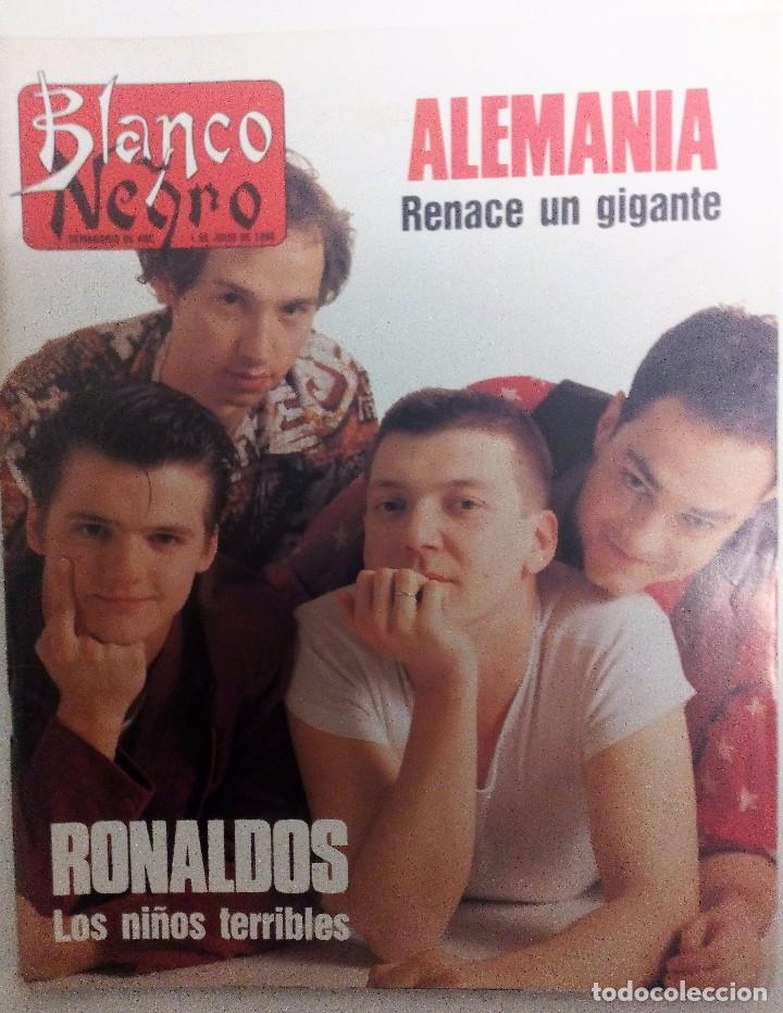 Music magazines: BLANCO Y NEGRO N&ordm; 3705 (1990) ENTREVISTA LOS RONALDOS - TINA TURNER- ALFREDO KRAUS - XABIER ARZALLUS