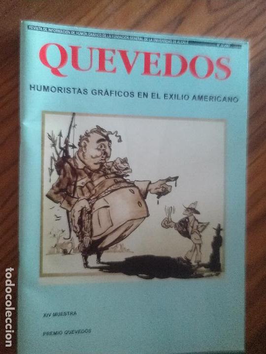 Revistas de m&uacute;sica: QUEVEDOS 34. 2007. REVISTA DE INFORMACI&Oacute;N DE HUMOR GR&Aacute;FICO. GRAPA. BUEN ESTADO. caj 58