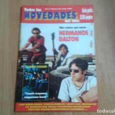 Revistas de música: REVISTA TODAS LAS NOVEDADES - Nº 60, JUNIO 1998 - HERMANOS DALTON, NIÑO GUSANO, LOS PLANETAS.... Lote 87590944