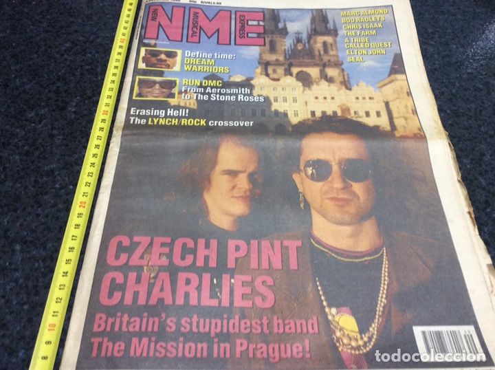 Riviste di musica: NME - NEW MUSICAL EXPRESS -CZECH PINT CHARLIES