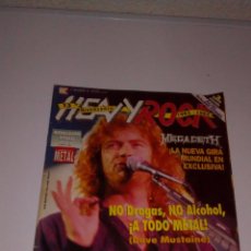 Revistas de música: REVISTA HEAVY ROCK 13 ANIVERSARIO 138 FEBRERO 95 ROLLING STONES GUNS N' ROSES MEGADETH.....