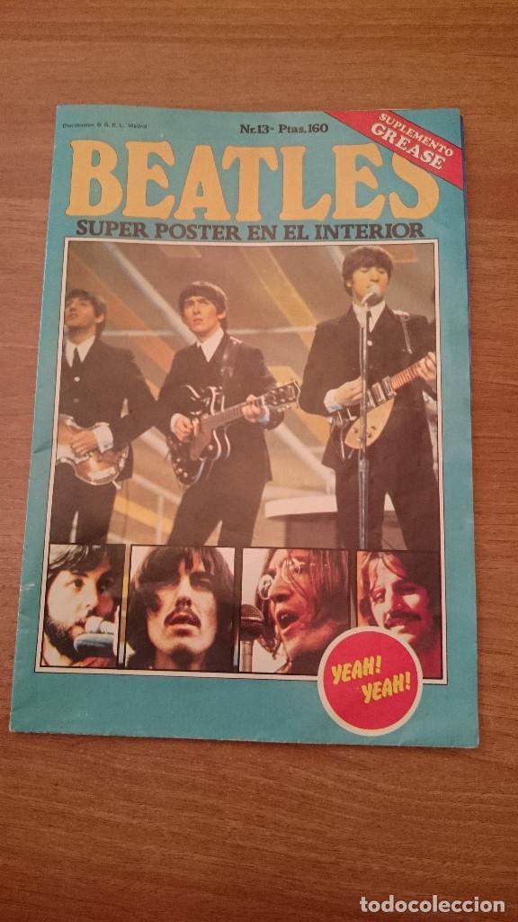 Revistas de m&uacute;sica: SUPLEMENTOGREASE. BEALTES SUPER POSTER EN EL INTERIOR YEAH YEAH VER FOTOS