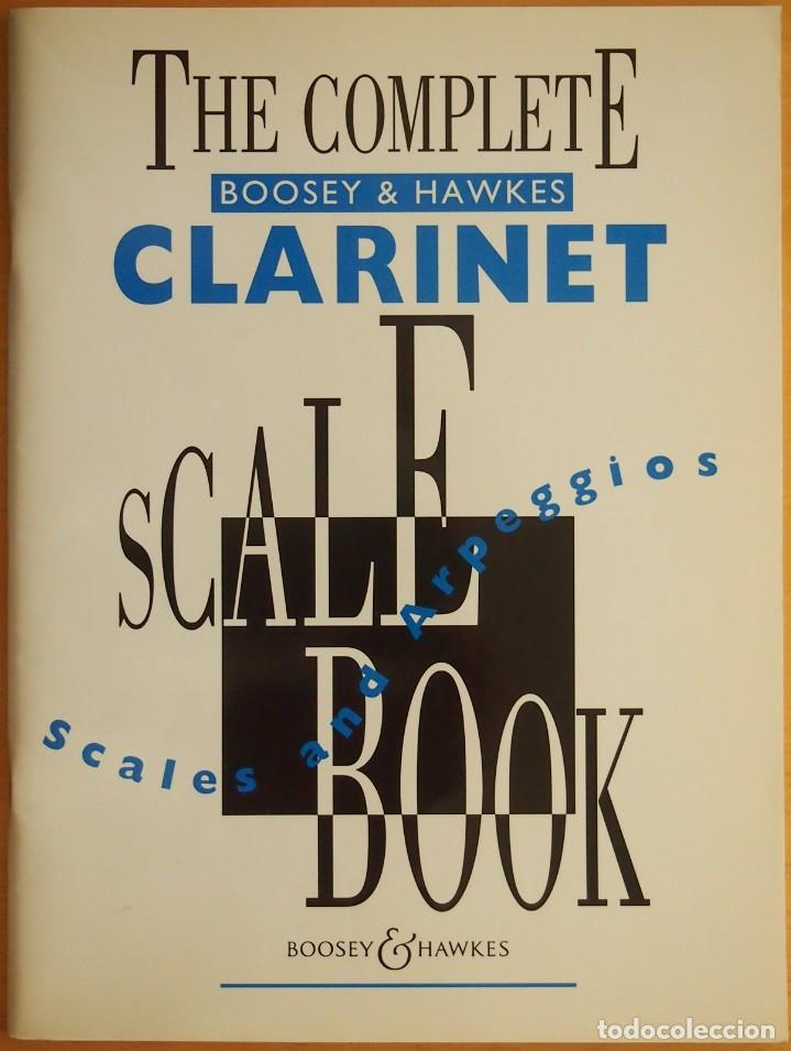 Revistas de m&uacute;sica: The complete B&H clarinet scale book - Foto 1