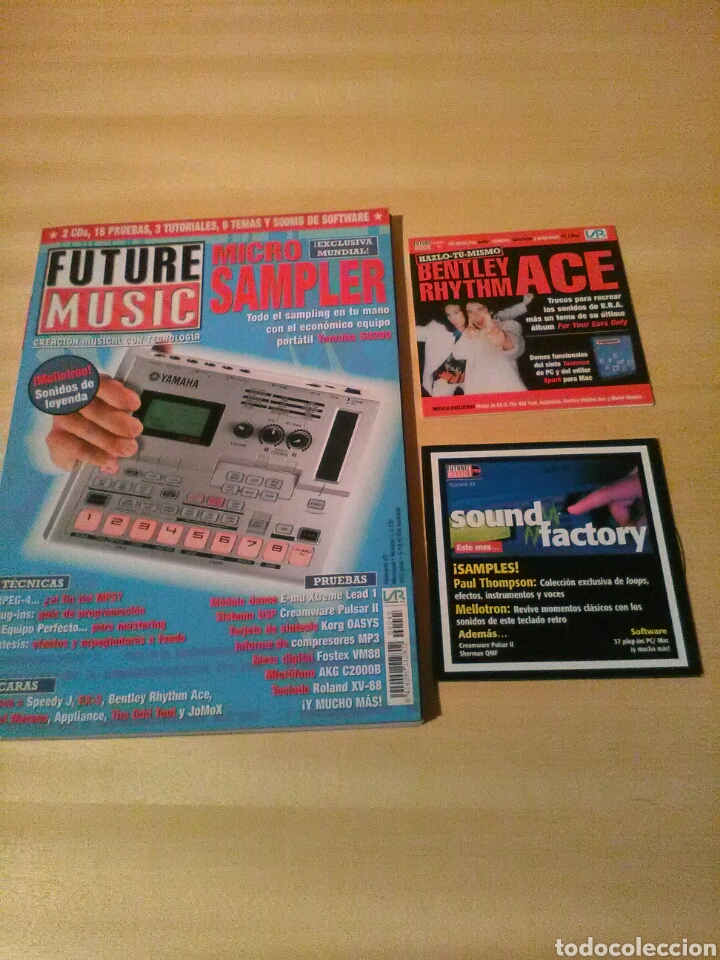 Revistas de m&uacute;sica: Future Music, num 45, + 2 CDs - Foto 1