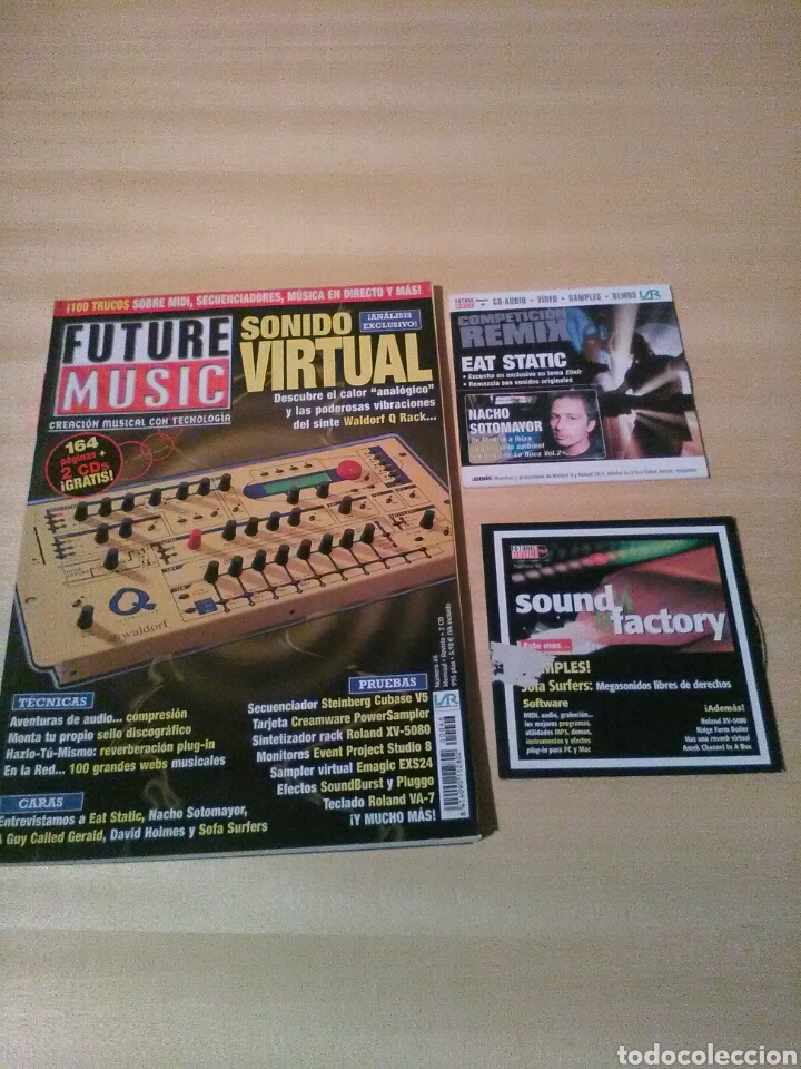 Revistas de m&uacute;sica: Future Music, num 46, + 2 CDs - Foto 1