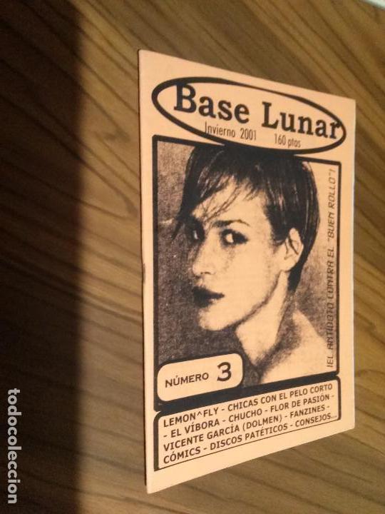 Music magazines: BASE LUNAR 3. INVIERNO DE 2001. GRAPA. VARIOS AUTORES. AUTOPUBLICADO. RARO