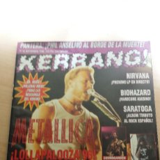 Revistas de música: KERRANG! Nº 34 SEPTIEMBRE 1996 - NO INCLUYE POSTERS. Lote 99160143