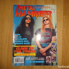 Magazines de musique: REVISTA METAL HAMMER Nº 34 (MEGADETH, SLAYER, VIXEN...). Lote 115107004
