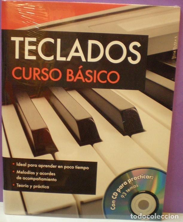 Revistas de m&uacute;sica: Teclados Curso B&aacute;sico - Incluye CD para practicar 93 temas. Precintado.